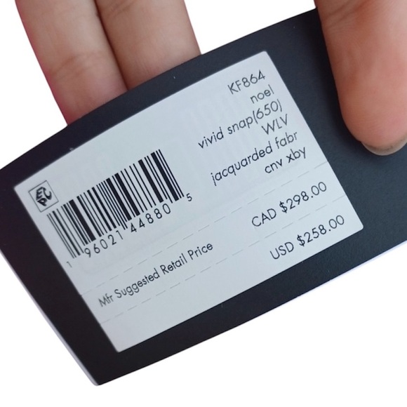 kate spade NWT! Noel Jacquard Convertible Crossbody - Picture 14 of 14